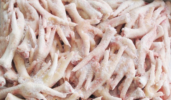 Chân gà đông lạnh giá sỉ, giá bán buôn