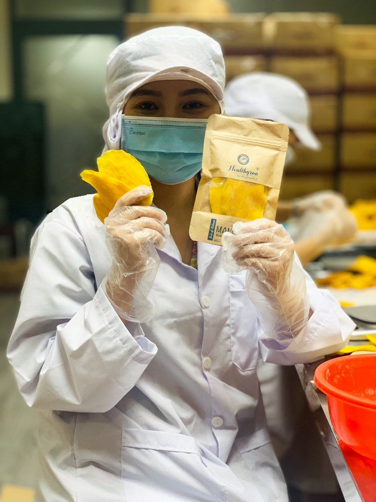 Công ty sản xuất xoài sấy dẻo Vifoods Việt Nam