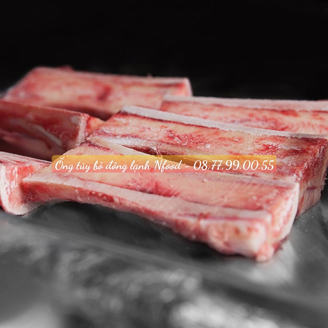 Cung cấp ống tuỷ bò đông lạnh giá sỉ toàn quốc