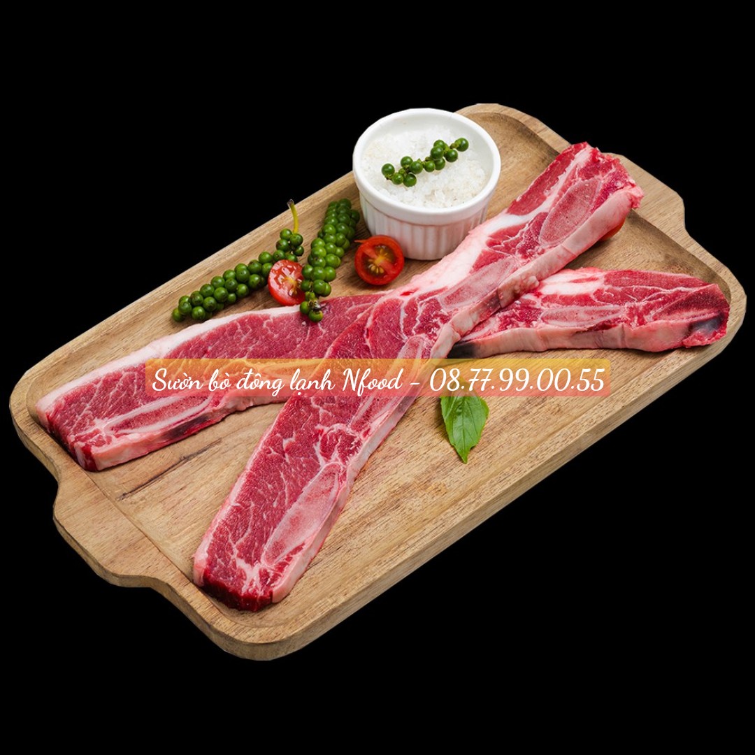 Cung Cấp Sườn Bò Đông Lạnh Giá Sỉ Toàn Quốc