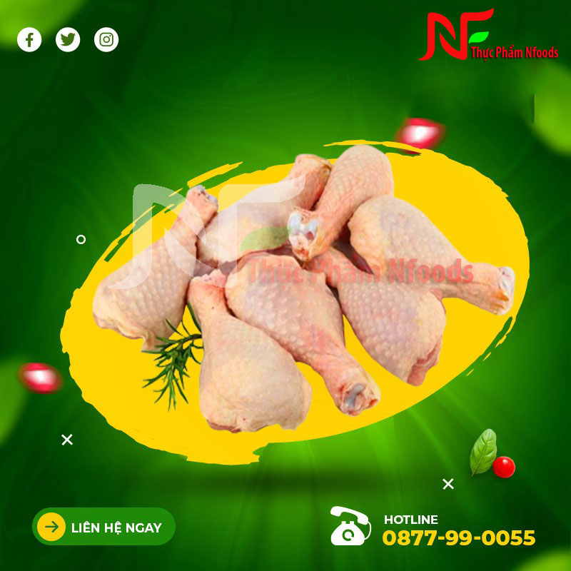 Đùi tỏi gà đông lạnh