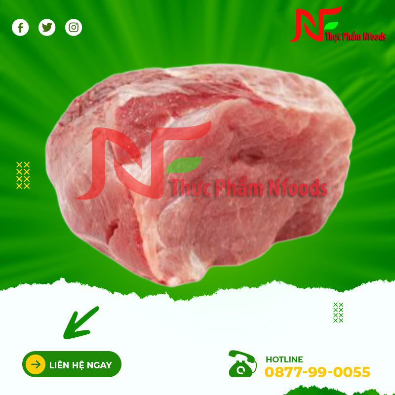 Nạc đùi heo nhập khẩu