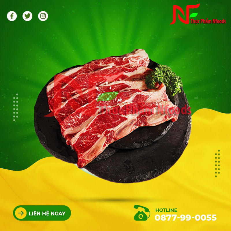 Sườn Bò Nhập Khẩu