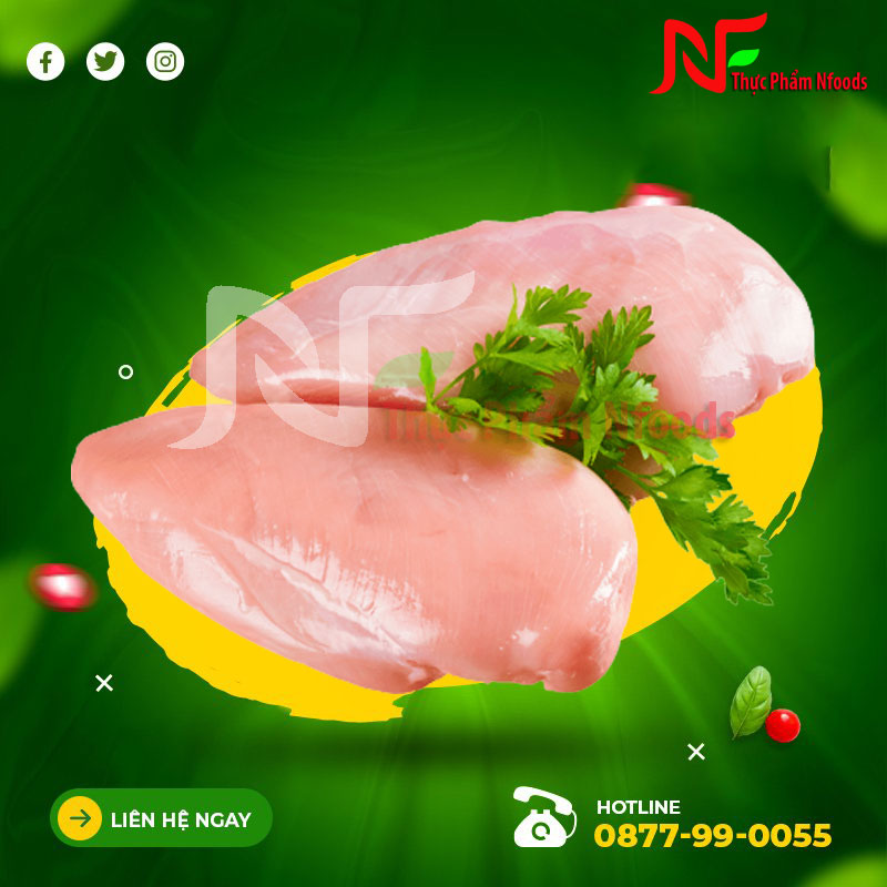 Ức gà phi lê