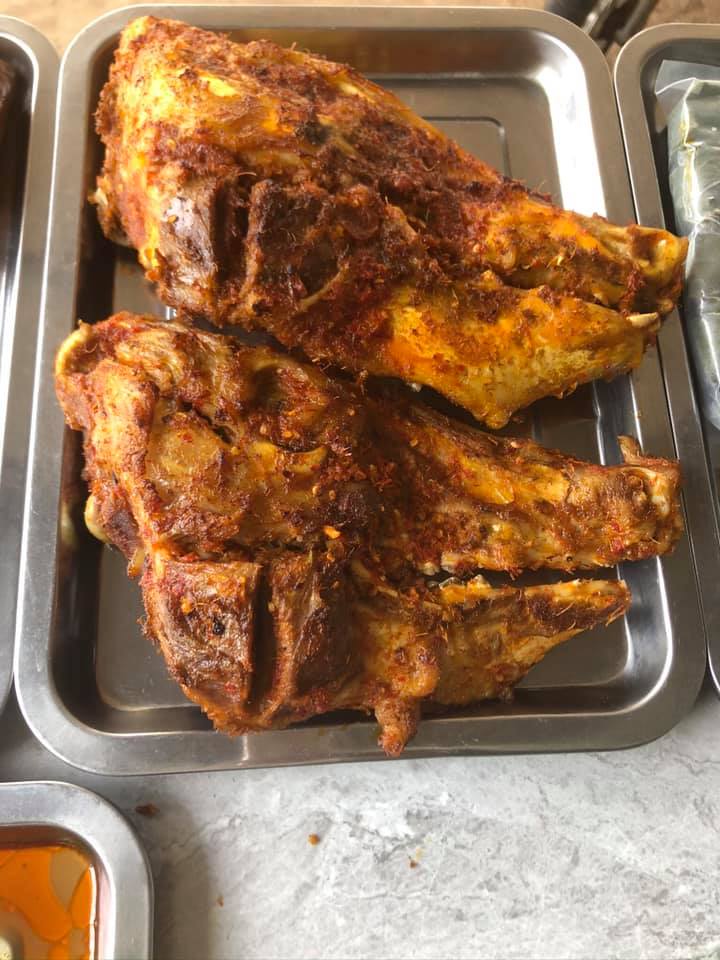 cách làm má heo nướng