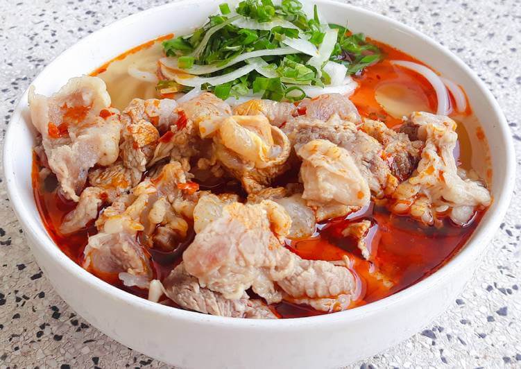 Hướng dẫn cách nấu bún gân bò thơm ngon